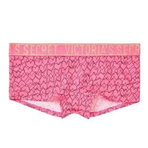 NWT Victoria's Secret Logo Pink Shortie  M 388